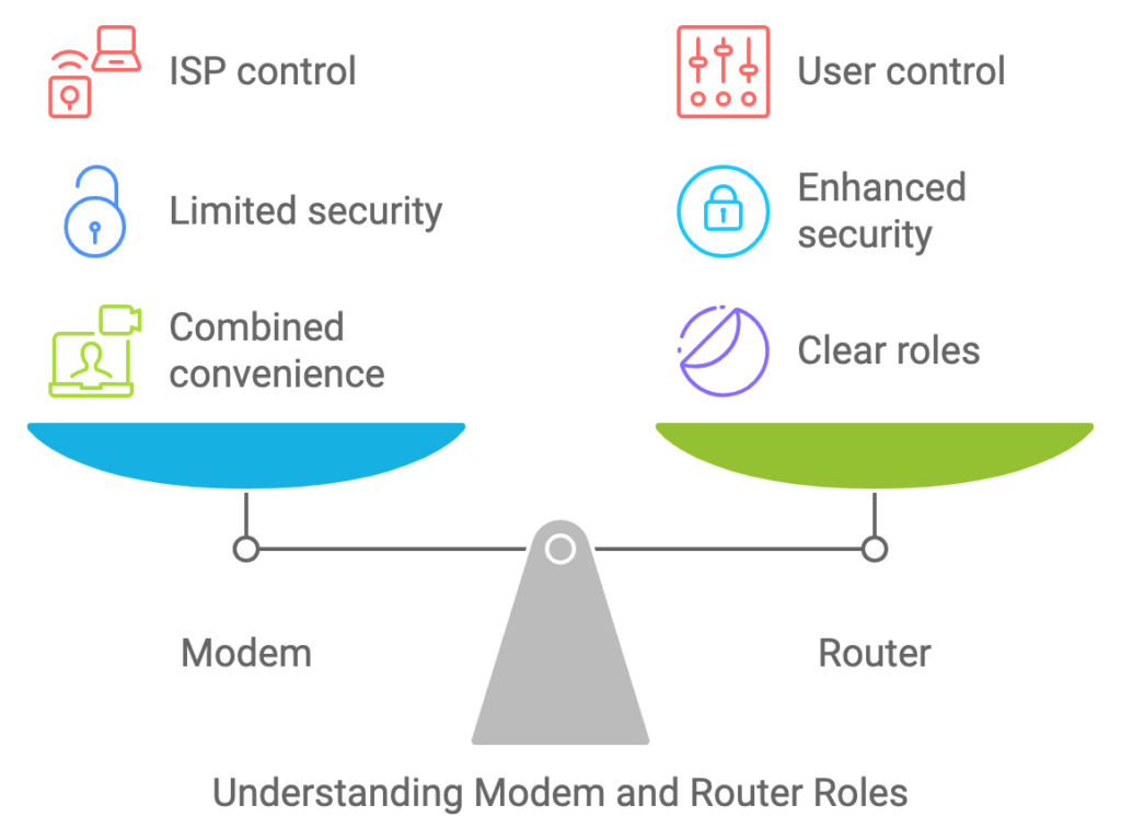 is password set by modem or router