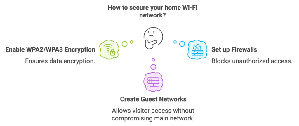 is password set by modem or router
