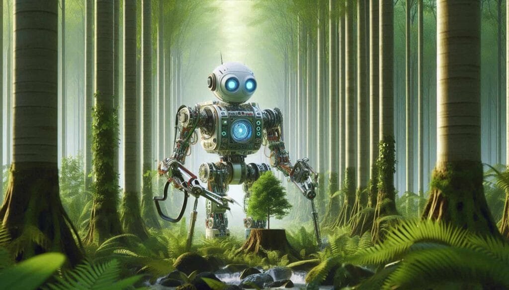 reforesting robot