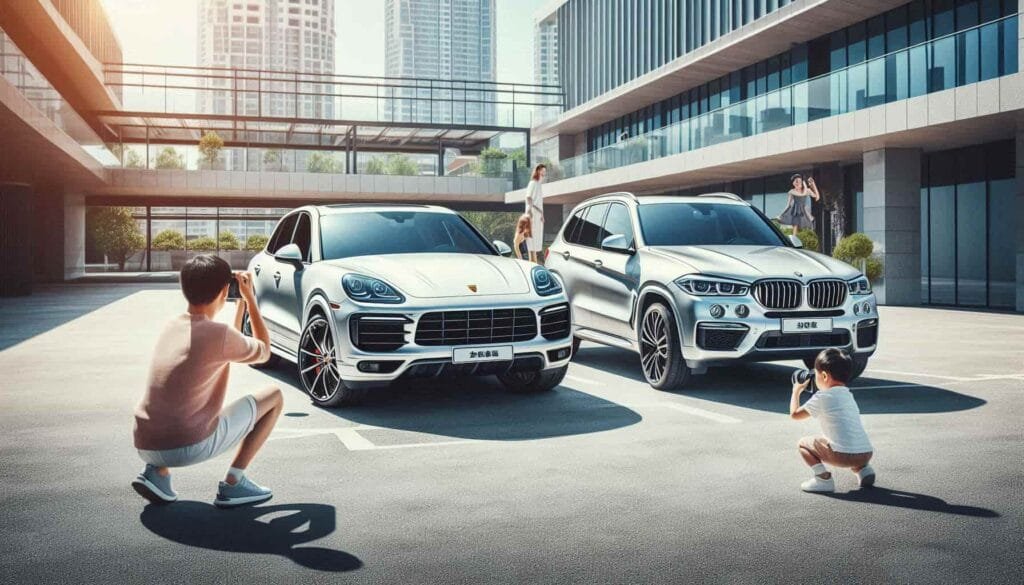 Porsche Cayenne vs Bmw x5​