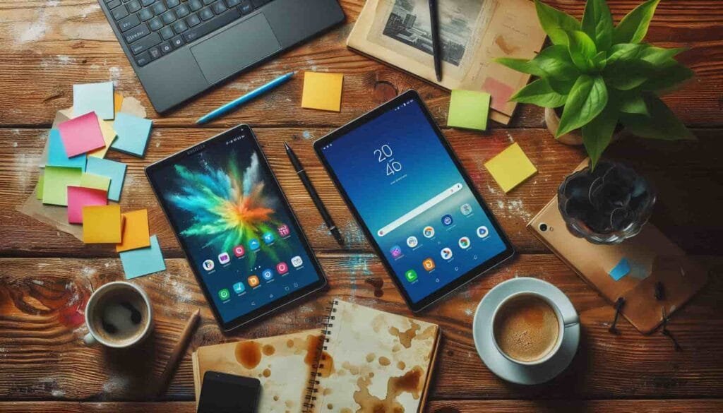 tablet samsung galaxy tab a9 vs tablet lenovo m11​