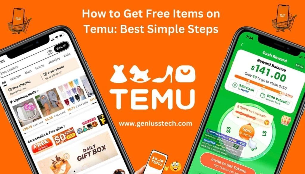 get free items on temu​