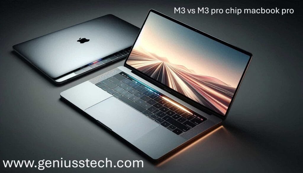 m3 vs m3 pro chip macbook pro